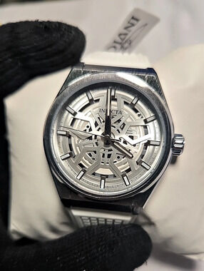 Invicta S1 Rally Vortex Automatic Men's Watch 49028 Silver-Tone Watch with White